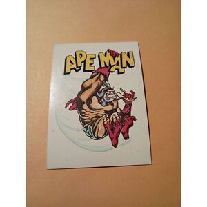 1983 General Mills Zero Heroes Trading Card Sticker Card Vintage #11